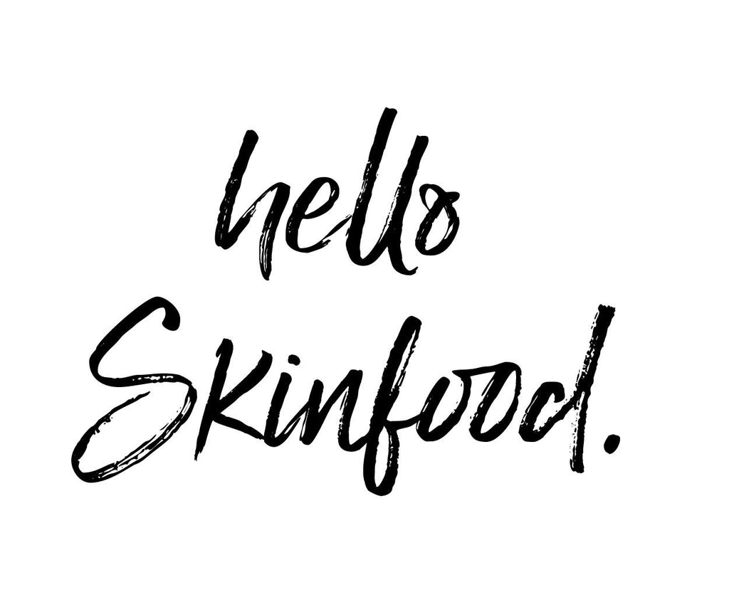 SKINCARE + SUPERFOOD = SKINFOOD
