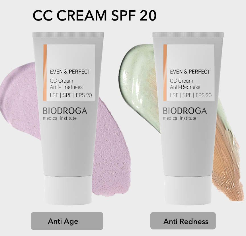 Even & Perfect - CC cream spf 20 tired skin & anti redness 30ml